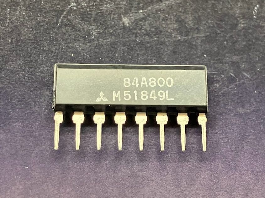三菱電機 M51849L カウンタータイマー